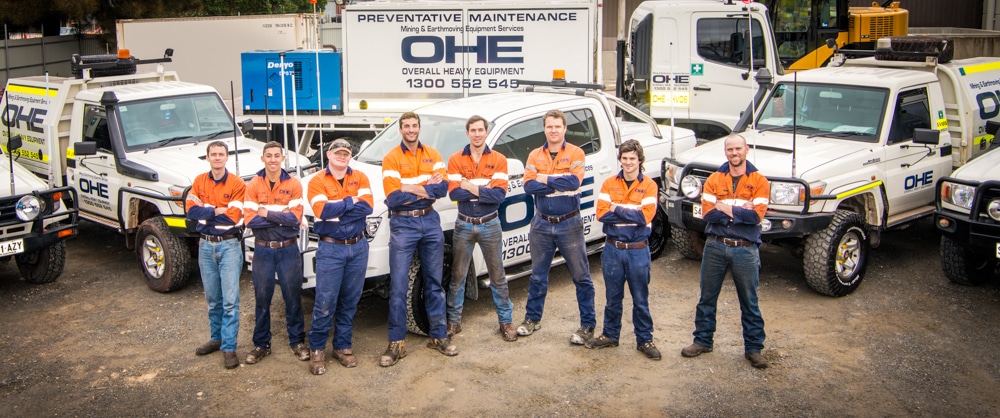 OHE Team — Heavy machinery repairs Ballina,NSW