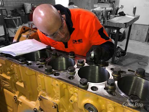 Engine Mechanic — Heavy equipment repairs in West Ballina,NSW